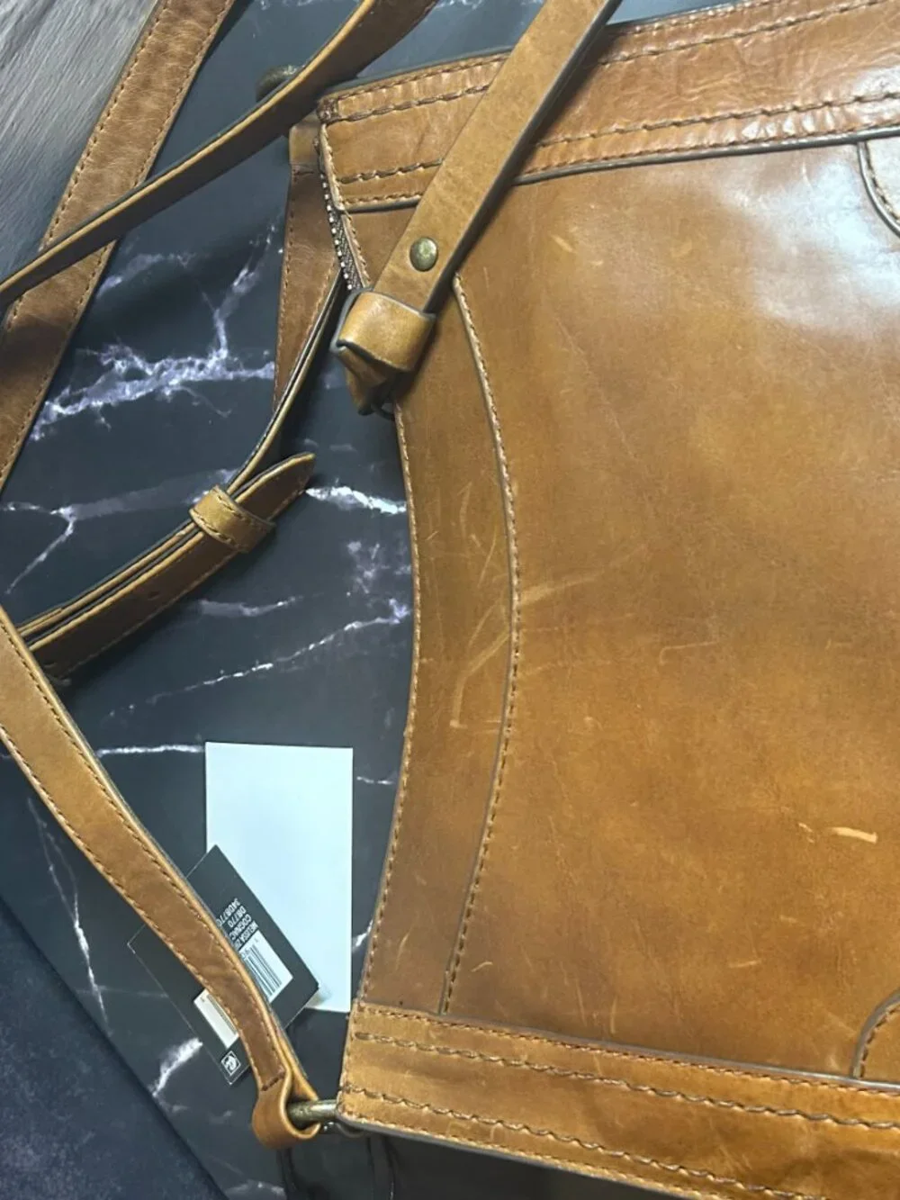 FRYE MELISSA ZIP CROSSBODY